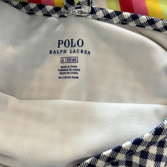 Girls SwimSuits Polo and Tucker and Tate Size 6 & 7 - Picture 4 of 6